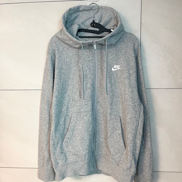나이키 후드집업 그레이 (M)