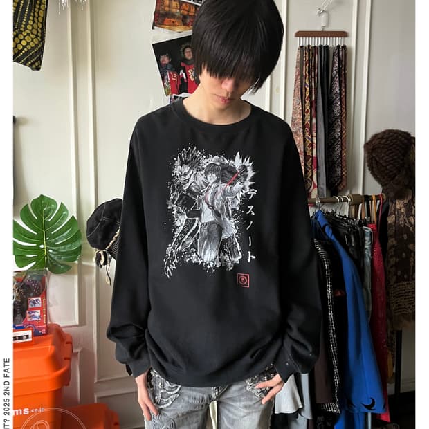 Death Note Bootleg Printed Sweatshirt
