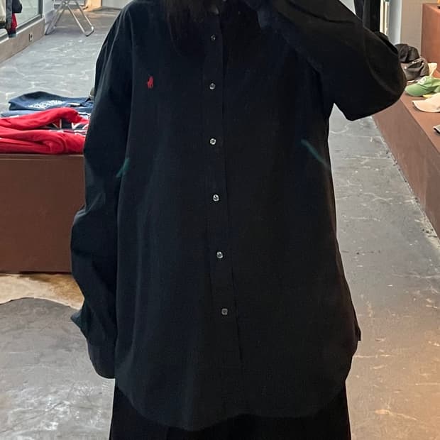 폴로 랄프로렌 블랙 셔츠 H2193