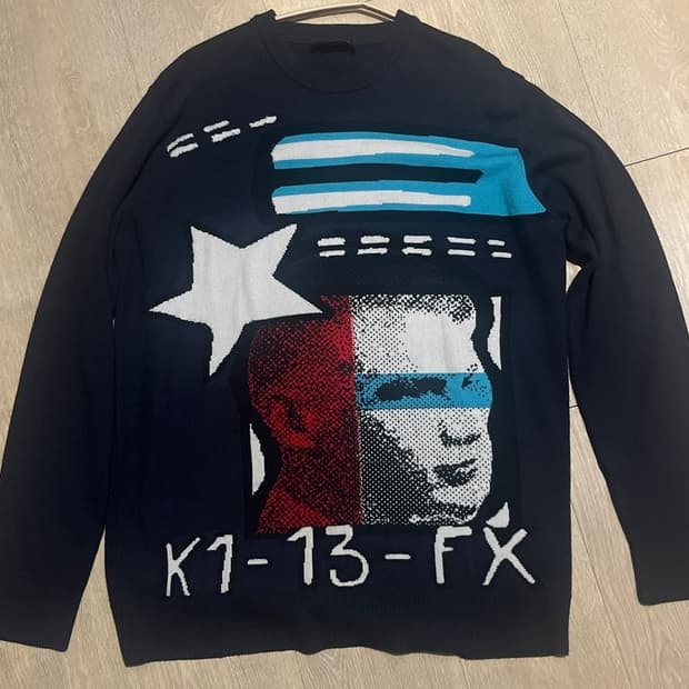 diesel graphic knit