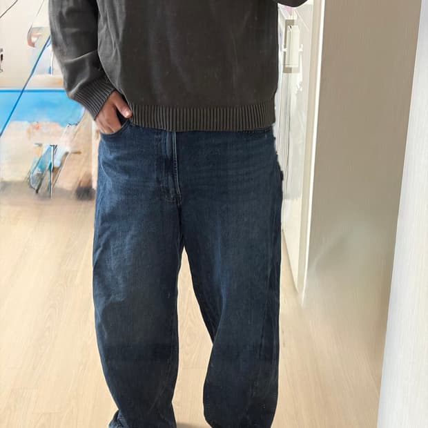 유니클로 GU 베럴레그진 34사이즈