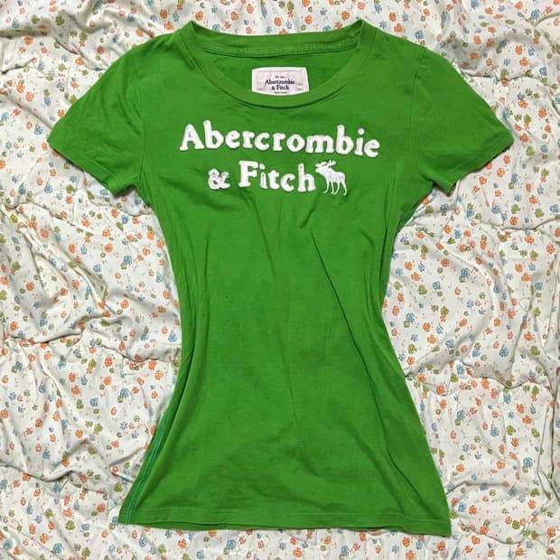아베크롬비 딱붙 반팔티