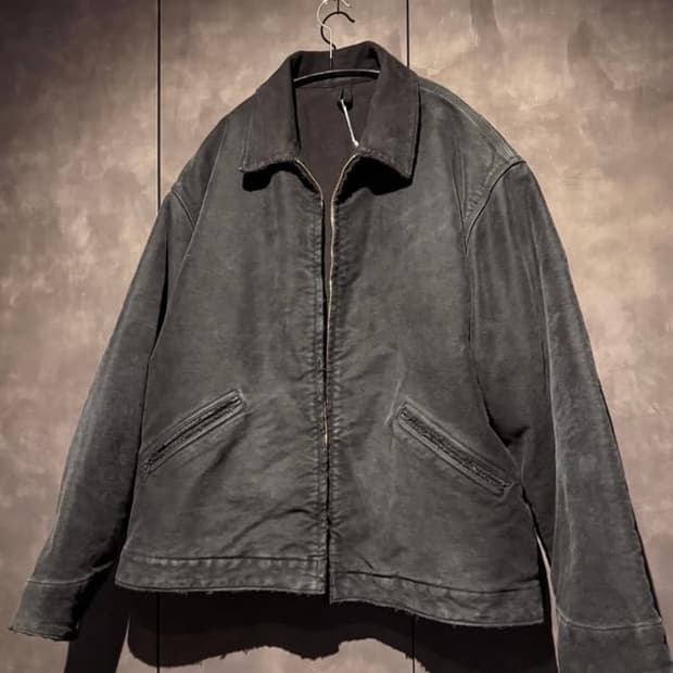 코모리(Comoli) 25AW 몰스킨 페이드 숏자켓