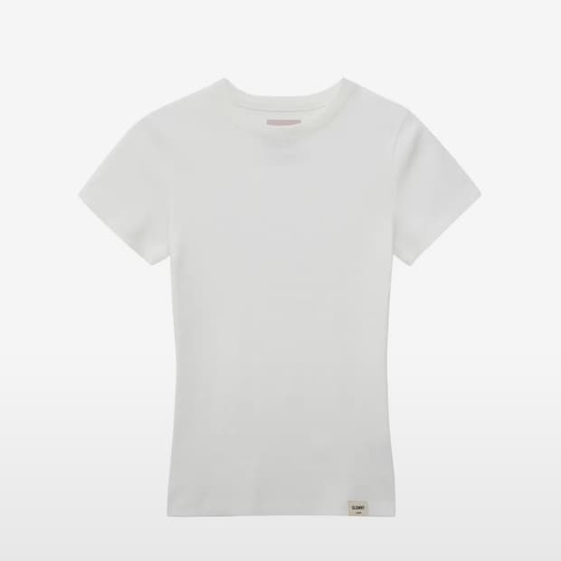 글로니 G CLASSIC FITTED TEE (WHITE)