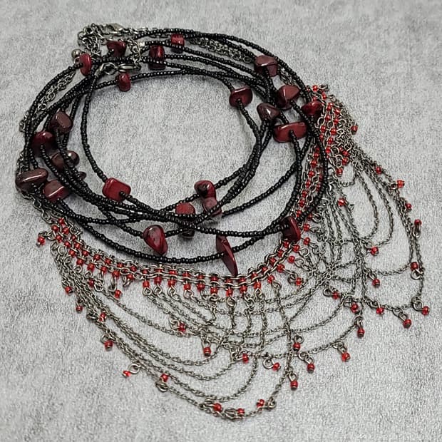 vintage necklace set
