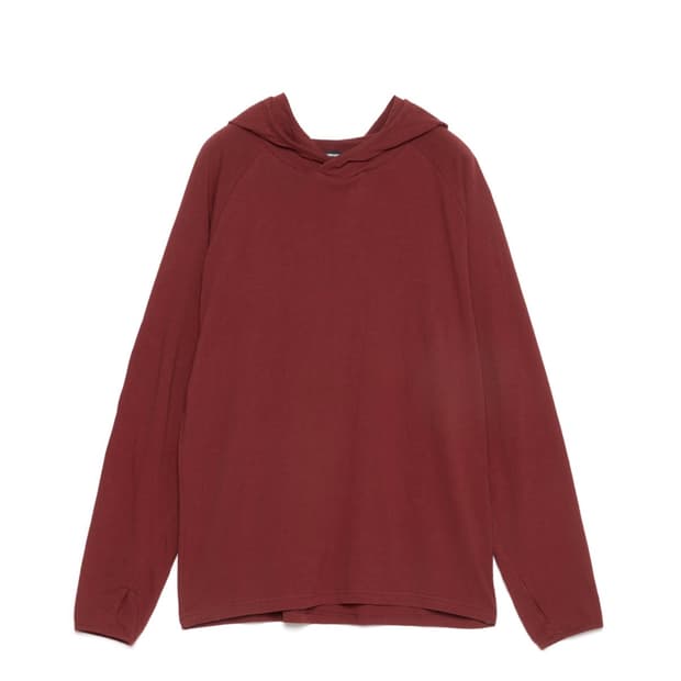 해칭룸 후디 롱슬리브 Base Hoodie Dark Red