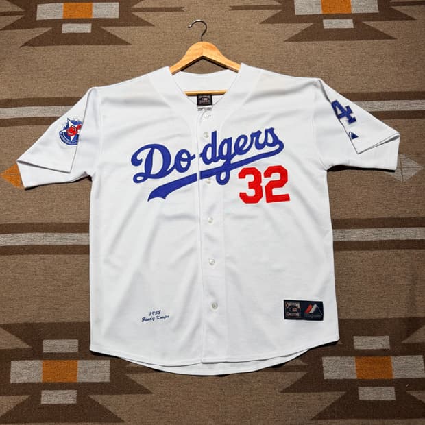 USA 마제스틱 LA다저스 쿠퍼스타운 유니폼 반팔 XL MLB