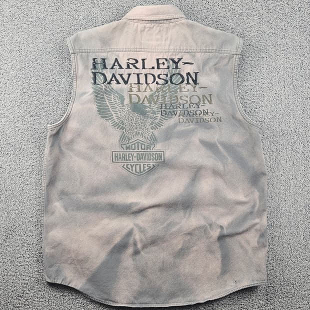 할리데이비슨 베스트 조끼 커스텀 ( L ) / 11978