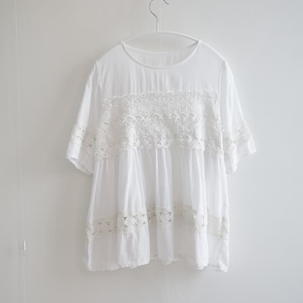  Lace vintage blouse