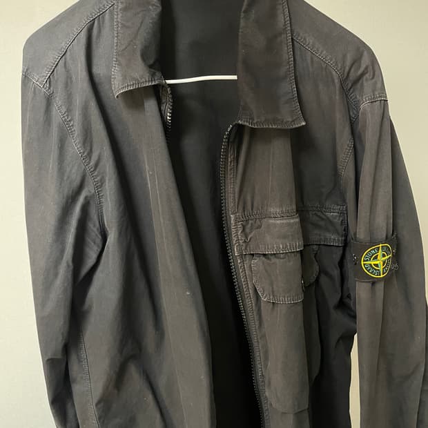 스톤아일랜드 자켓 100 Stone island Black jacket 