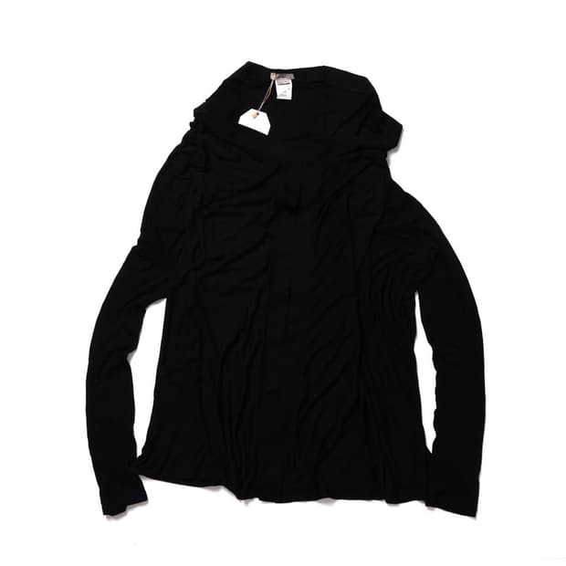 헬무트랭 HELMUT LANG Modal Shawl Collar Card