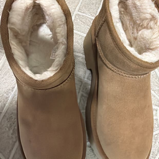 UGG (W) 어그 클래식 울트라 미니 뉴 하이츠 부츠 체스트넛