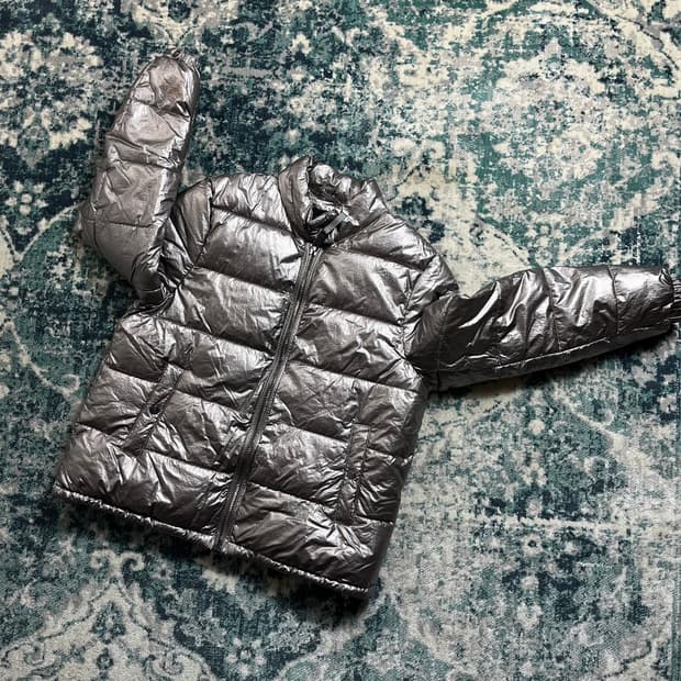 Massimo Dutti 마시모두띠 유광 테크니컬 패딩 자켓(xs)