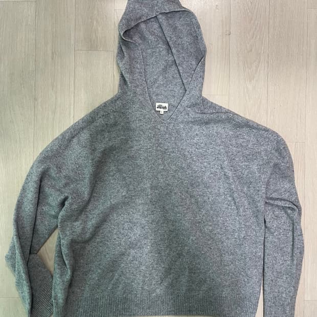 [L] 틸레이트 니트 후드 air hoody