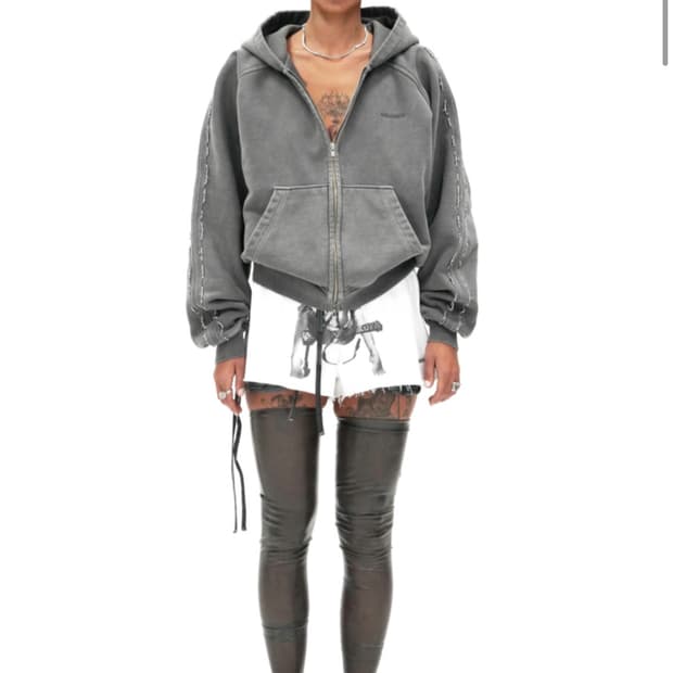 604service 비즈 트랙 후디 그레이 S