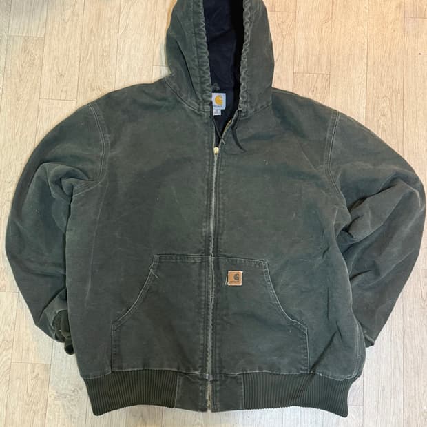 XXL) 칼하트 j130 mos 워크자켓 후드집업