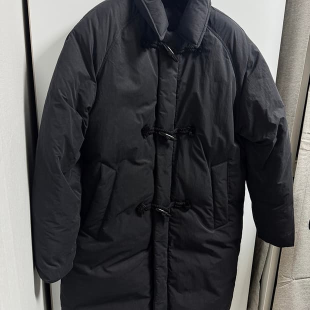 [105] TNGT 더플 구스 다운 롱패딩 블랙