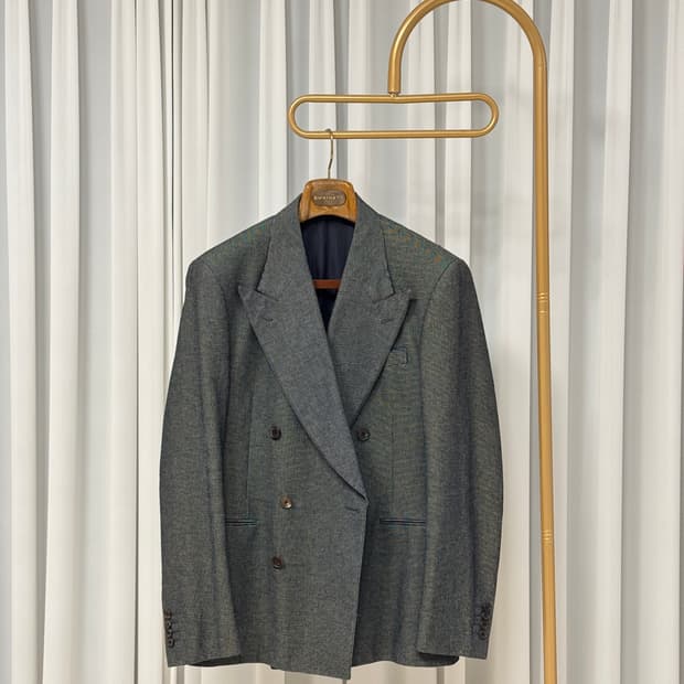 RRL 헤링본 더블 수트 US42