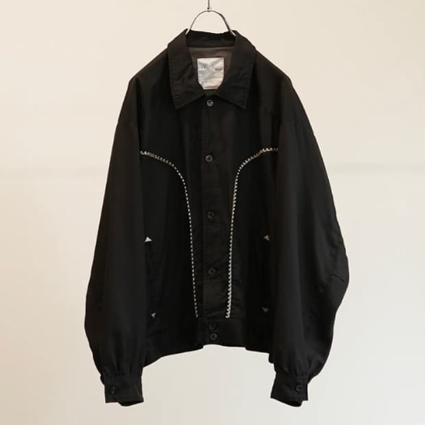 안셀름 웨스턴 자켓 블랙 1사이즈