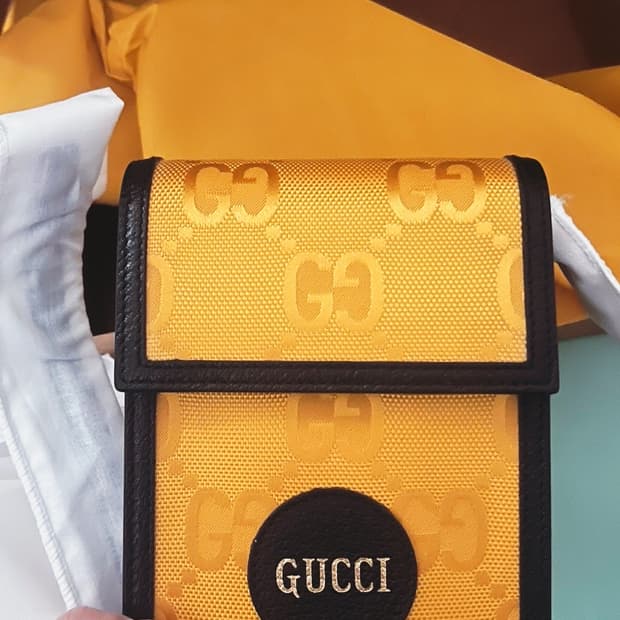 구찌 자카드 폰백