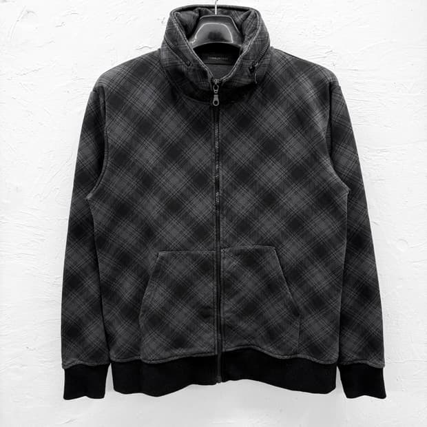 commontage 체크 집업