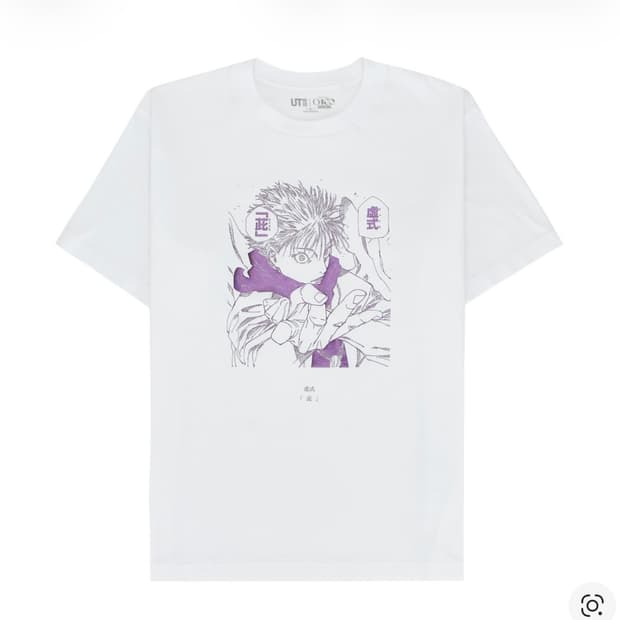[M, L, XL] 유니클로 슈에이샤 창립 100주년 주술회전 고죠사토루