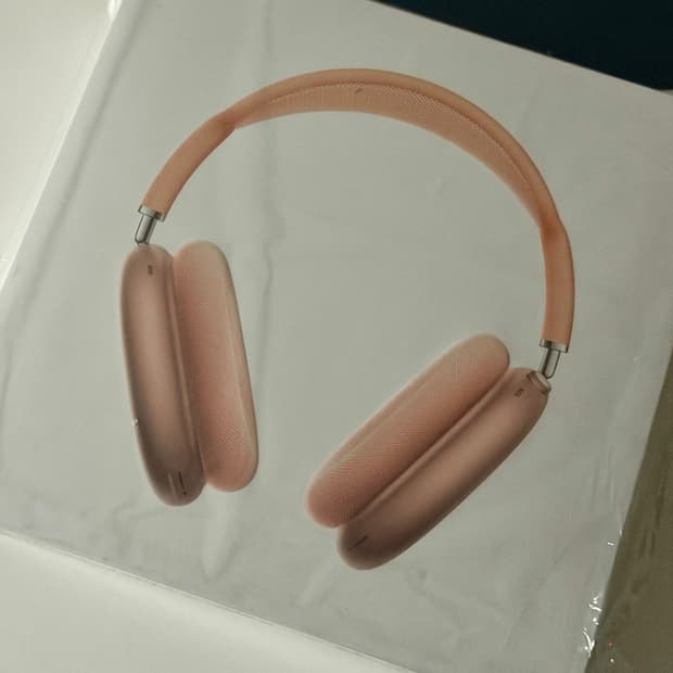 에어팟맥스1 오렌지 새상품