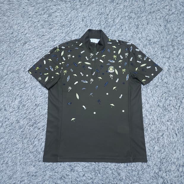 LPGA)100 남자 반집업 반팔카라티 / 왕눈이샵