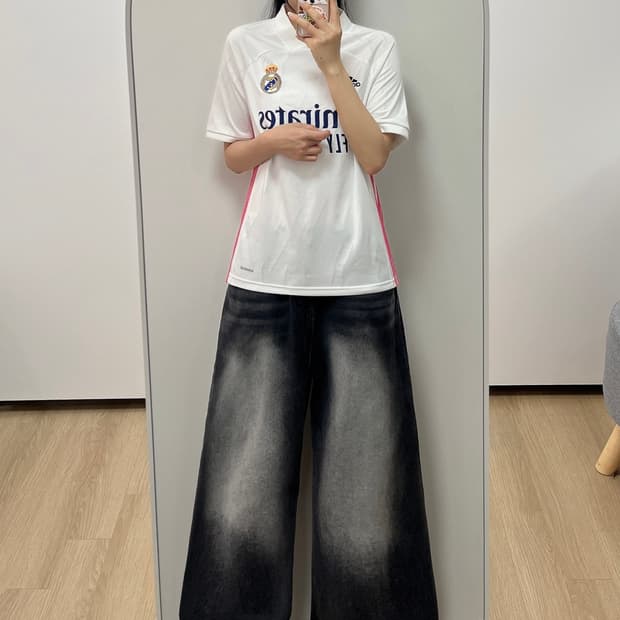 아디다스 20-21 레알 마드리드 노마킹 반팔 홈 유니폼