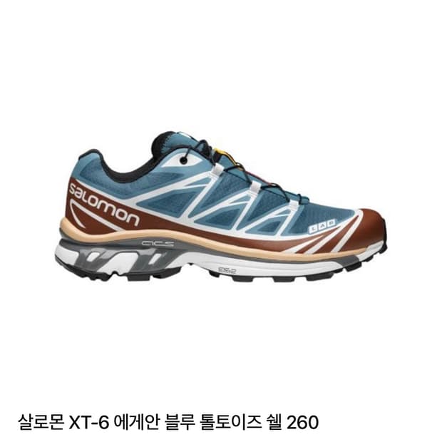 살로몬 Xt-6 블루 265