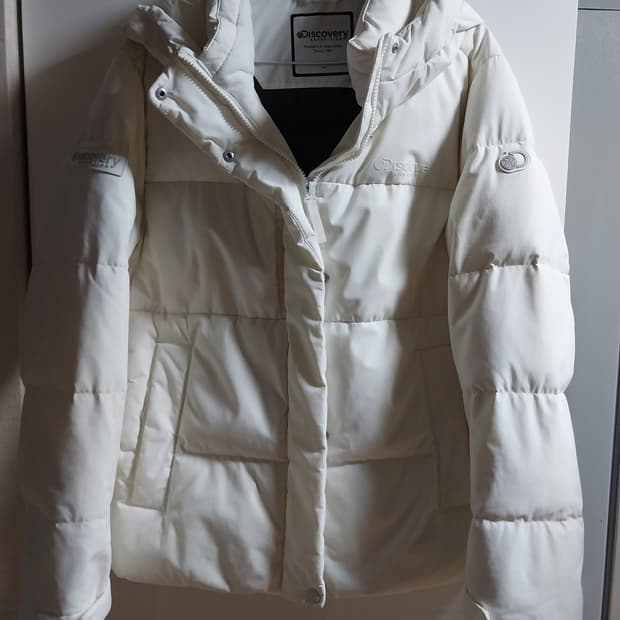 디스커버리  구스다운  후드패딩