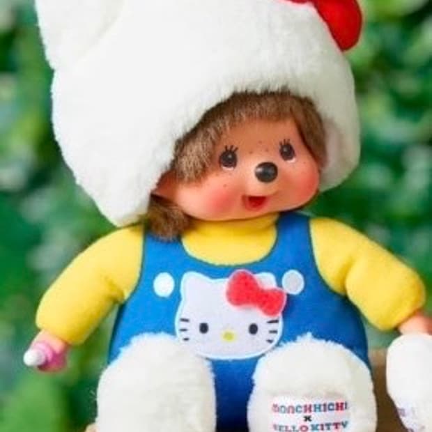 헬로키티 몬치치 콜라보 인형