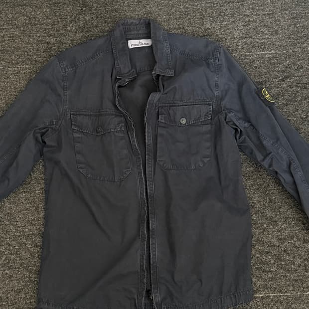 [M] 스톤아일랜드 가먼트 오버셔츠 자켓
