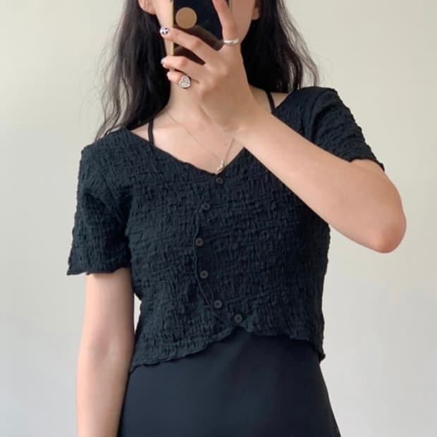 [새상품] 루루서울 어반 로드 탑 블랙