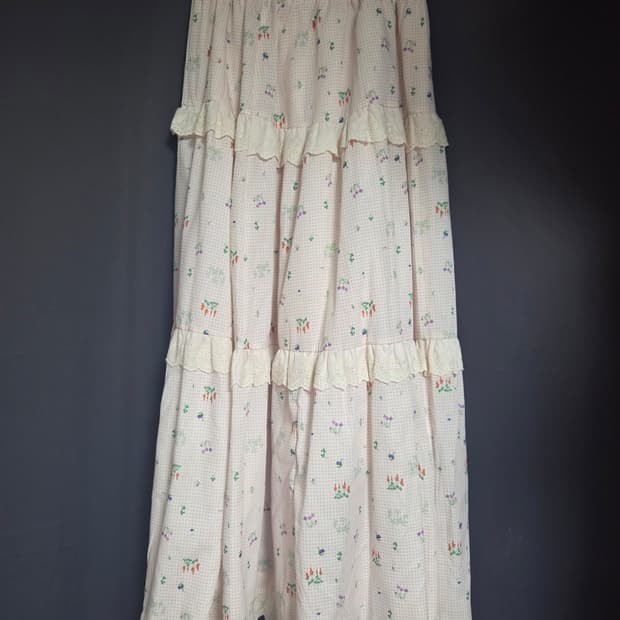 빈티지 롱 스커트