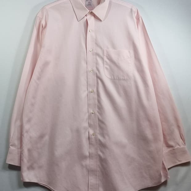 오버핏 XXL ) 브룩스브라더스 핑크 셔츠