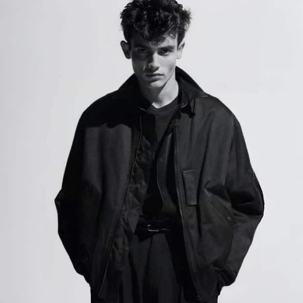 25ss Vintage Silk Flight Jacket