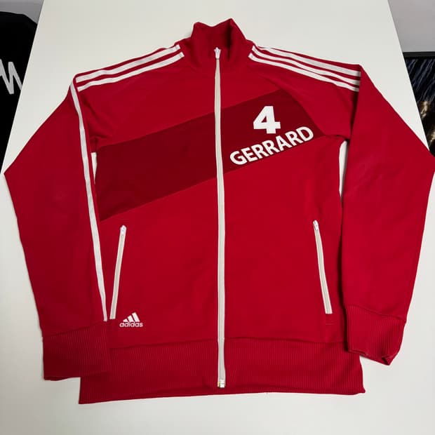 아디다스 제라드 4 트랙탑 져지 레드 (90, M)