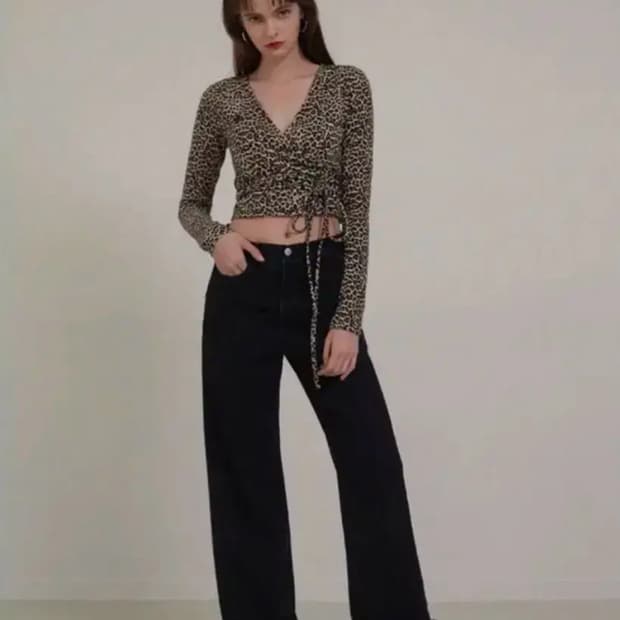 페인오어플레져 DENIM PANTS black