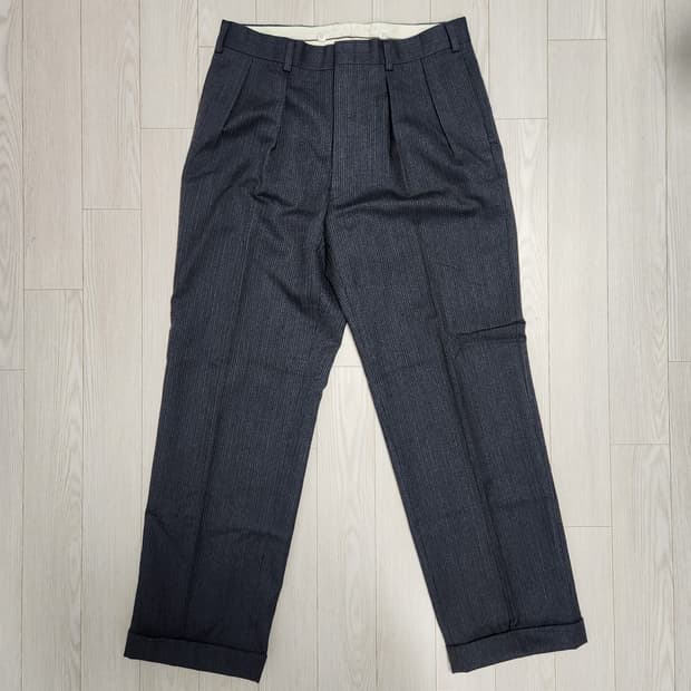 제이프레스 스트라이프 울팬츠