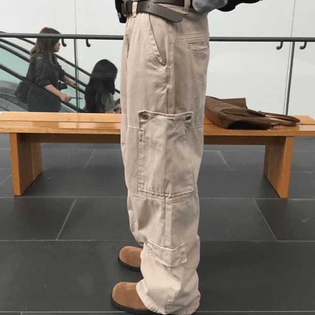 (구매) 유먼트 딥 다잉 카고 팬츠 구합니다