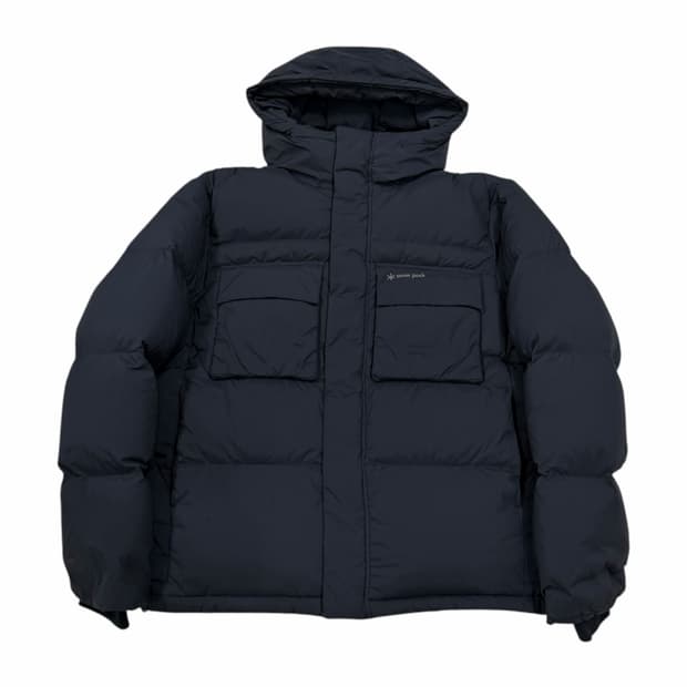 스노우피크 유틸리티 후드 헤비 다운 자켓 패딩 블랙 XL 105