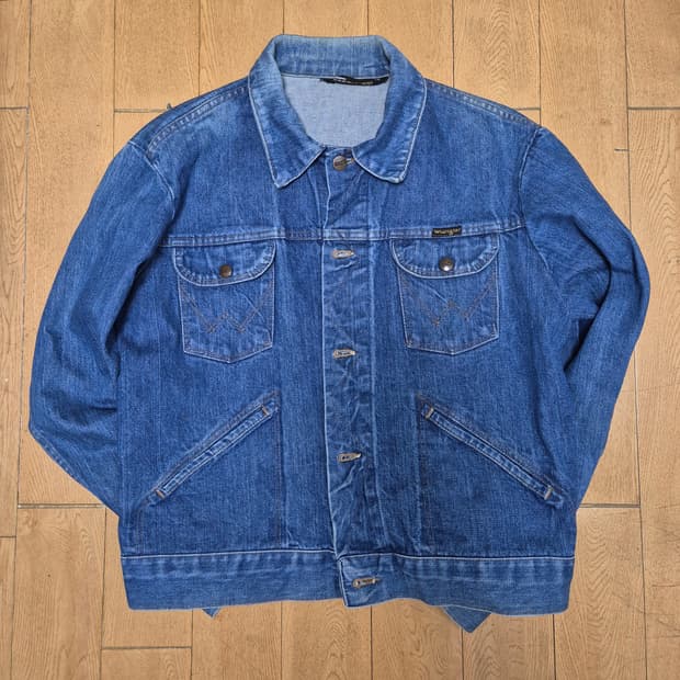 70-80s wrangler 랭글러 데님자켓 124mj