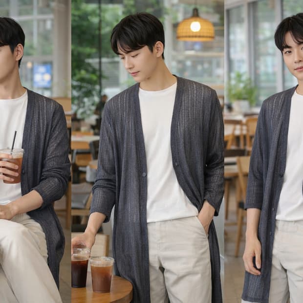 몽탁 MONTAGUT 린넨 롱가디건 95 새상품 / 백화점 브랜드