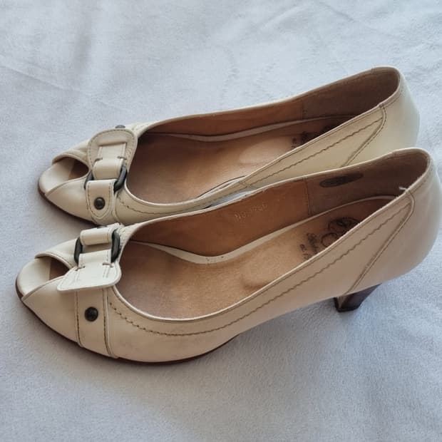 빈티지 긱시크 갸루 버클 구두