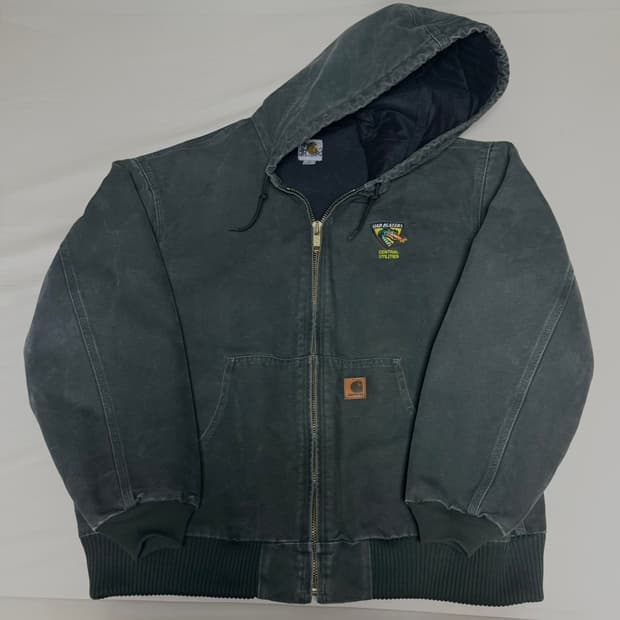 칼하트 J130 액티브자켓 MOS 모스그린 XL