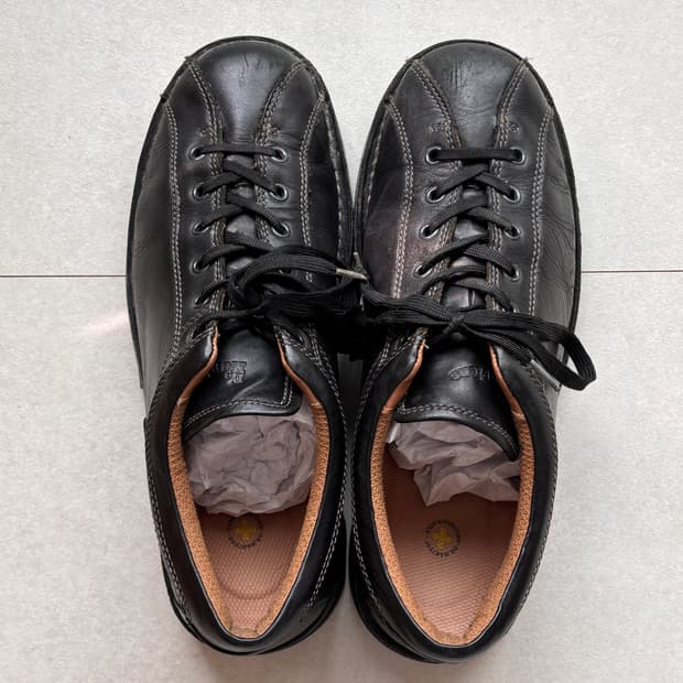 00s Dr.Martens 올드 워크 레더슈즈 2B55 블랙 UK10