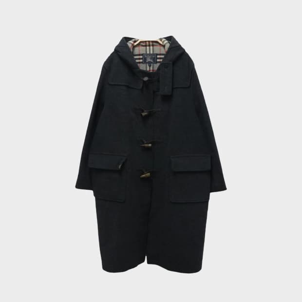 버버리 울 떡볶이 코트 60304