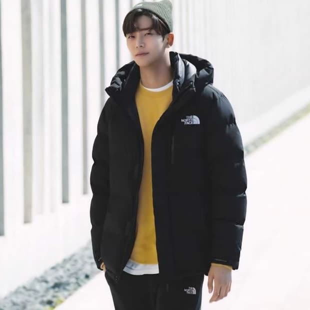 노스페이스 구스패딩 M (95)