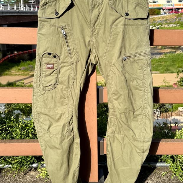 G Star Cargo Military pant curve (35)